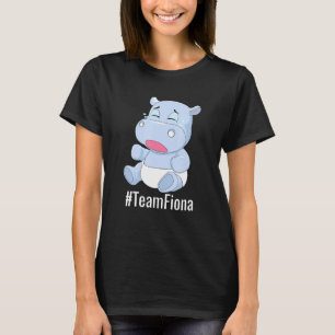 Cute Baby Hippopotamus Teamfiona Fiona Hippo T-Shirt