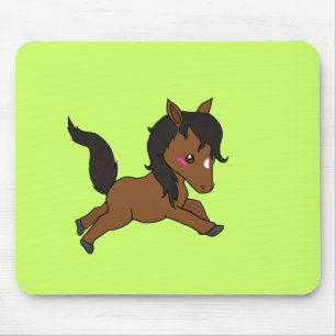 Cute baby Horse Mouse Pad