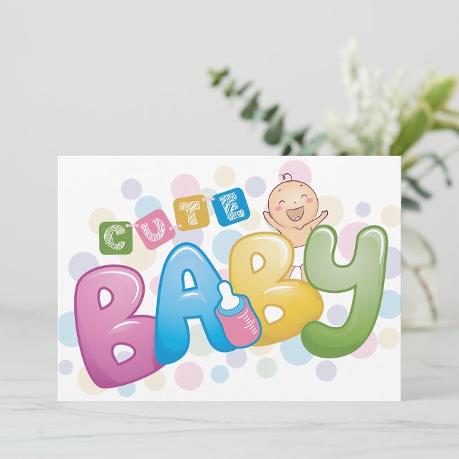 Cute Baby Invitations (Creator Uploaded)