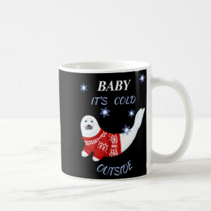 Cute Baby Its Cold Outside Winter Seal T Shirt  Coffee Mug