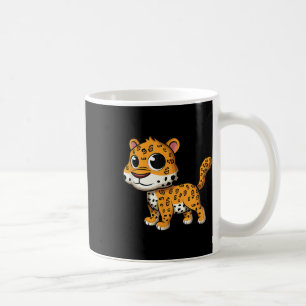 Cute Baby Jaguar - Jungle Animal Cat Lover Tee  Coffee Mug
