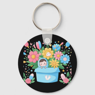 Cute baby keychain