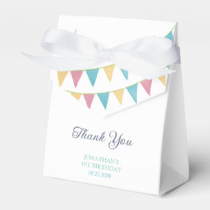 Cute Baby Koala Balloon Party Flag Birthday Favor Box