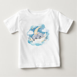 Cute Baby Koala on the Moon – T-Shirt
