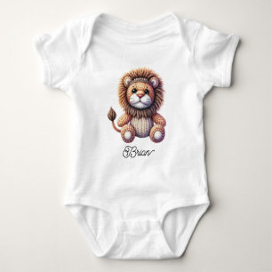 Cute Baby Lion Bodysuit