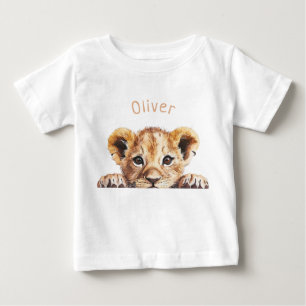 Cute Baby Lion Personalized T-Shirt