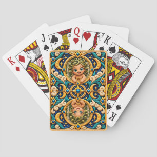 Cute Baby Medusa, Mythical Playing Cards