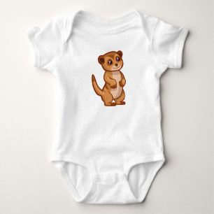 Cute Baby Meerkat Bodysuit