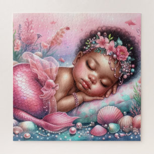 Cute Baby Mermaide jigsaw puzzle