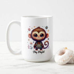 Cute Baby Monkey Coffee Mug