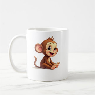 Cute Baby Monkey Coffee Mug