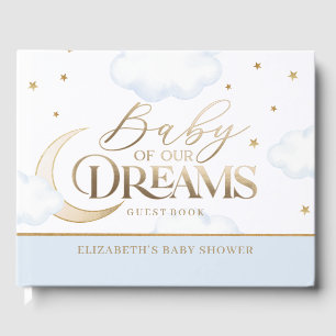 Cute Baby of our Dreams Baby Shower Guest Book 