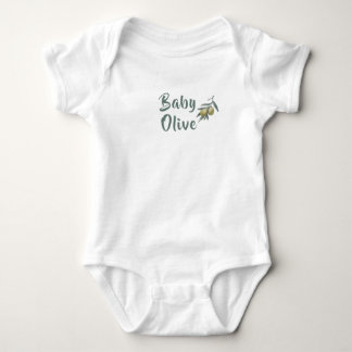 Cute Baby Olive Bodysuit