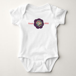 Cute Baby One Piece - Flower Child  Bodysuit