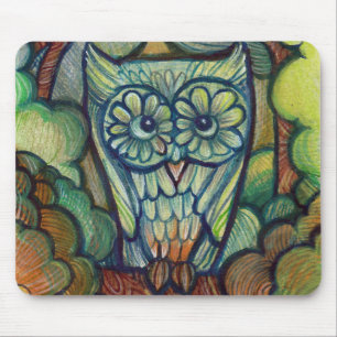 Cute Baby Owl                                      Mouse Pad