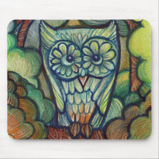Cute Baby Owl                                      Mouse Pad