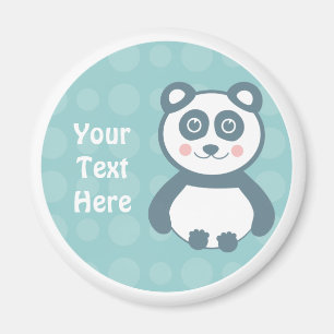 Cute Baby Panda Magnet