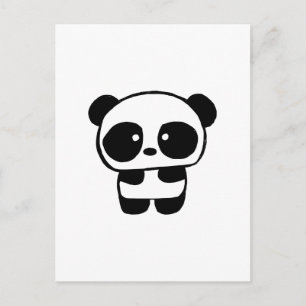 Cute Baby Panda Postcard
