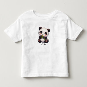 Cute Baby Panda Toddler Kawaii Panda tee