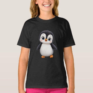 Cute Baby Penguin Design T-Shirt