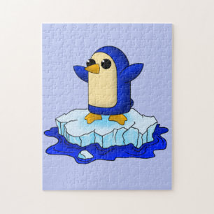 Cute baby penguin jigsaw puzzle