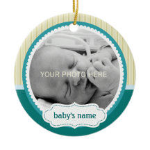 Cute Baby Photo Ornament