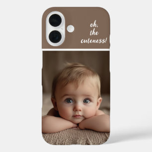 Cute Baby Photograph iPhone 16 Case