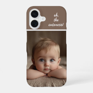 Cute Baby Photograph iPhone 16 Case