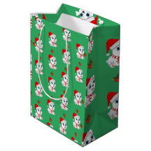 Cute Baby Polar Bear Christmas Wrapping Paper