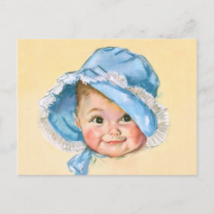 Cute Baby Portrait Postcard