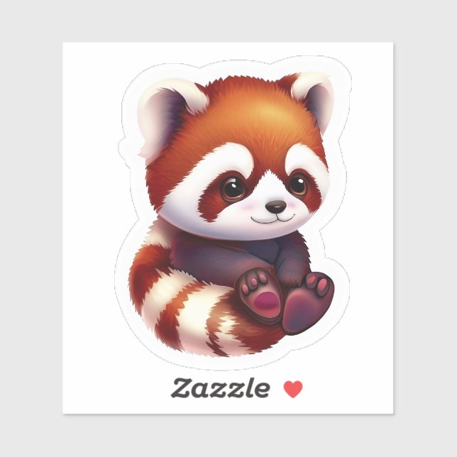 Cute Baby Red Panda (Sheet)