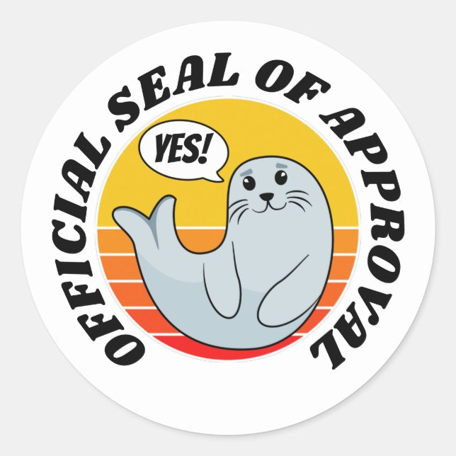 Cute Baby Seal of Approval (Front)