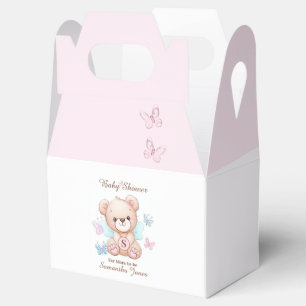 Cute Baby Shower Personalized Favour Box
