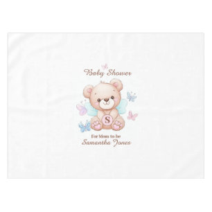 Cute Baby Shower Personalized Tablecloth