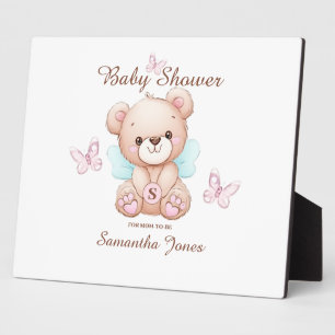Cute Baby Shower Tabletop Plaque with Easel