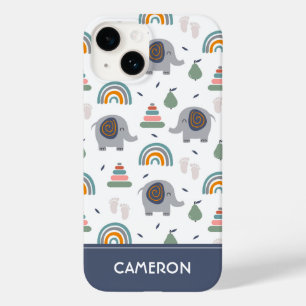 Cute Baby Toy Pattern Case-Mate iPhone 14 Case