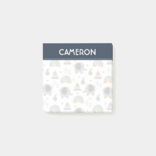 Cute Baby Toy Pattern Post-it Notes