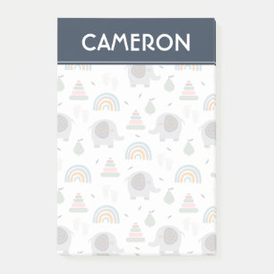 Cute Baby Toy Pattern Post-it Notes