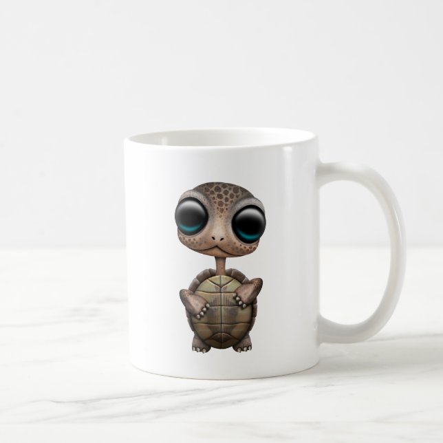 Cute Baby Turtle Coffee Mug (Right)