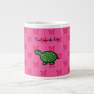 Cute baby turtle large coffee mug