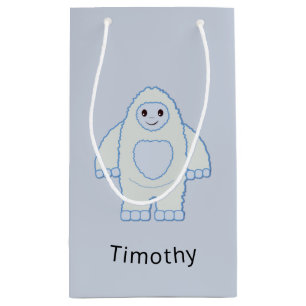 Cute Baby Yeti Small Gift Bag
