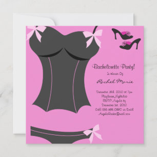 CUTE Bachelorette Party Designer Invites