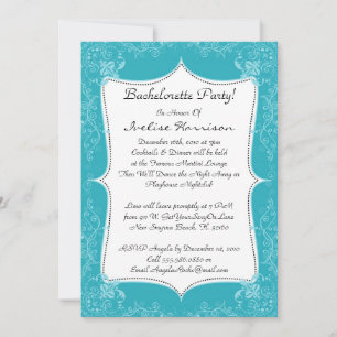 Cute Bachelorette Party Invitation