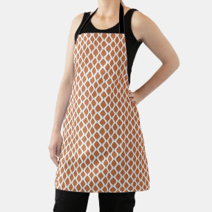 Cute Back to School Pastel Pattern Apron