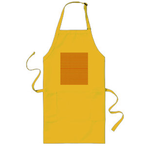 Cute Back to School Pastel Pattern Long Apron