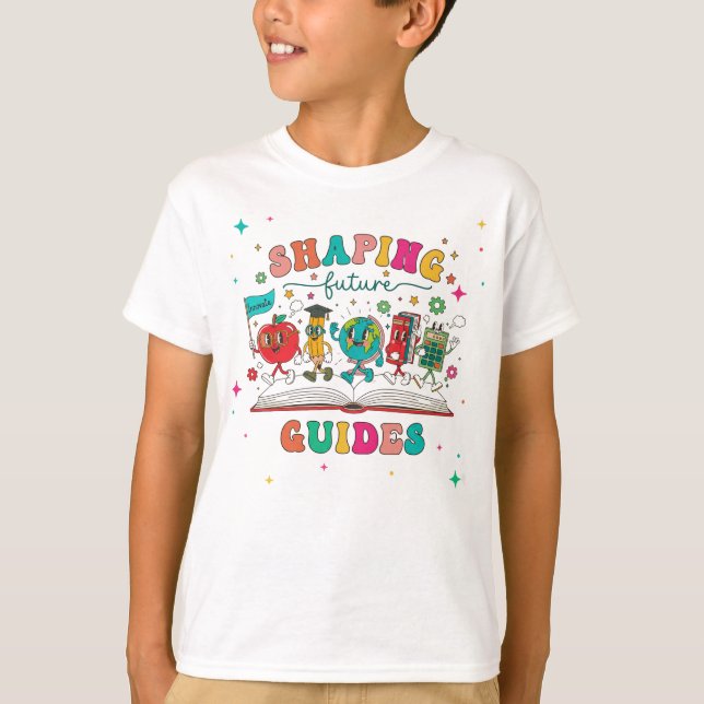 *Cute Back to School Shaping Future Leaders T-Shirt (Front)