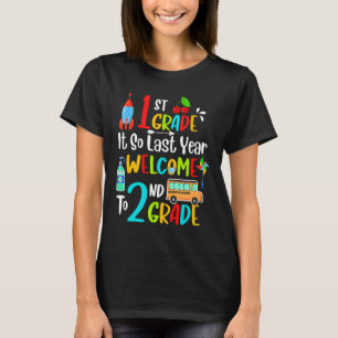 Cute Back To School Welcome To 2nd Grade Teachers T-Shirt