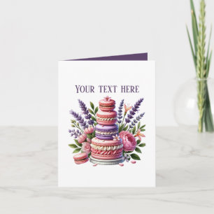 Cute bakery cookies customizable  card