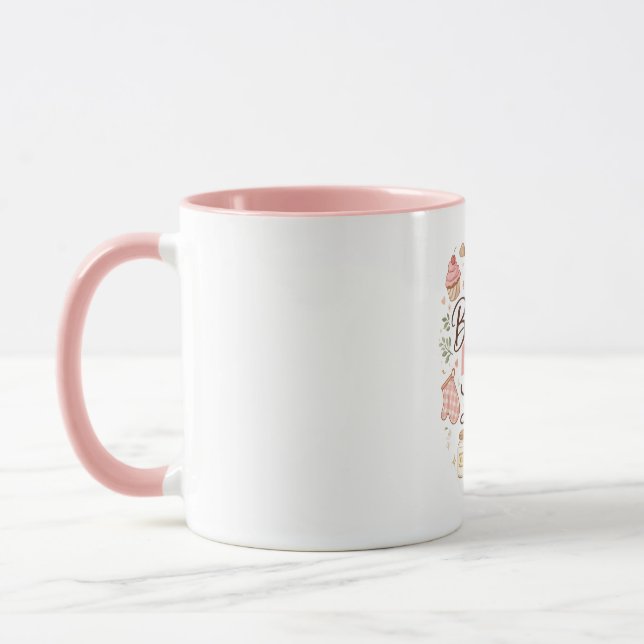 Cute Baking Mom Life Mug (Left)