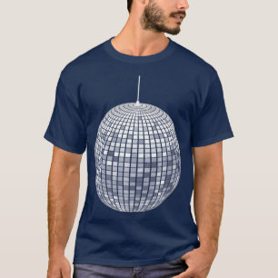 Cute Ball Disco  Funny Dancer Seventies Dance T-Shirt